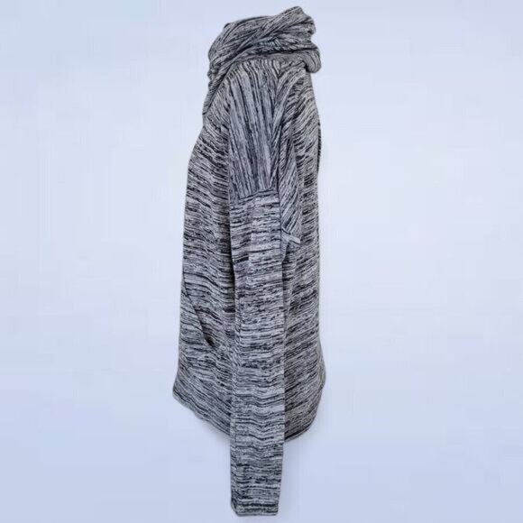 Bench Heathered Gray Cowl Neck Sweater - Size Extra Large - Picture 3 of 8